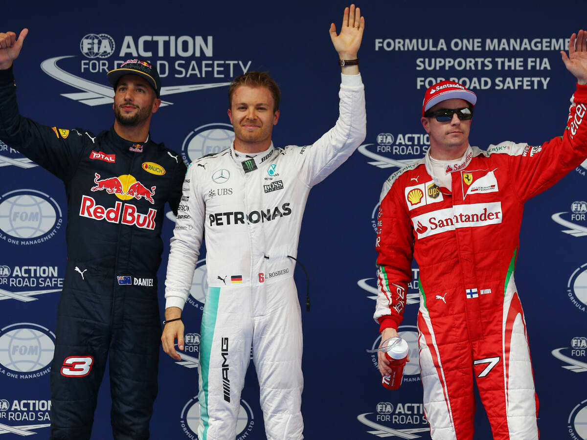 Foto zur News: Formel 1 China 2016: Hamilton im Pech, Rosberg auf Pole