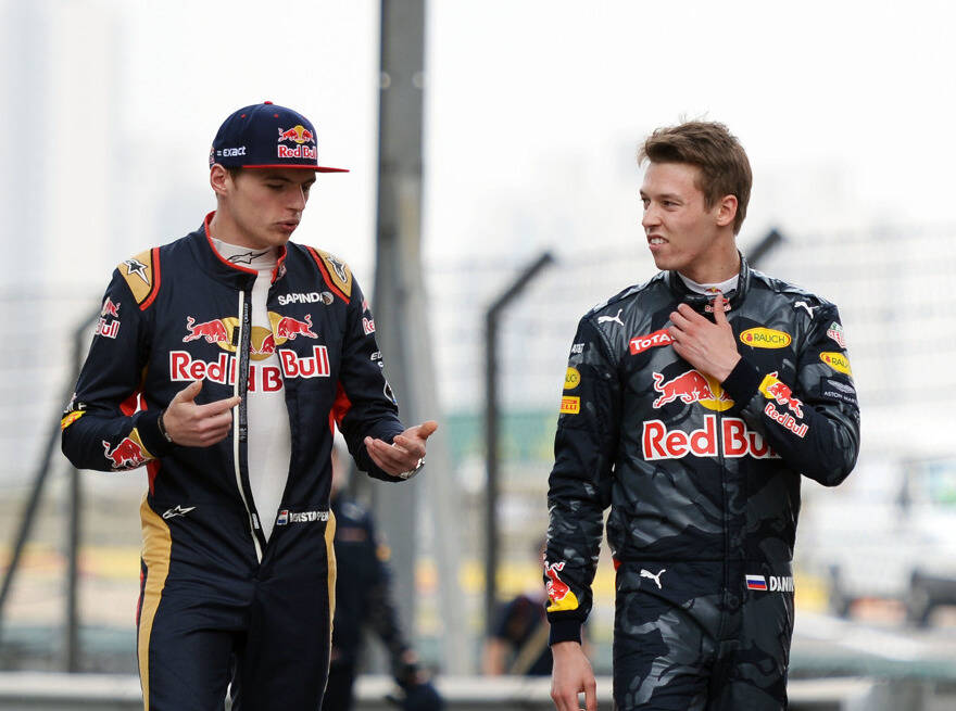 Foto zur News: Medienberichte: Red Bull will Kwjat durch Verstappen ersetzen