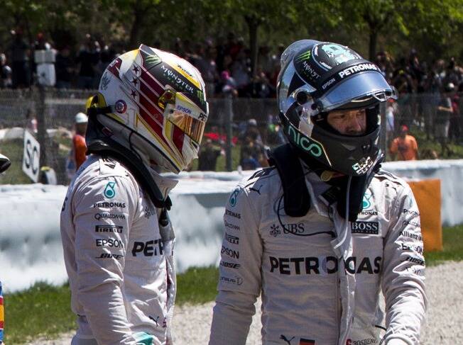 Foto zur News: Coulthard zum Mercedes-Crash: "Nico ist nicht schuldlos"