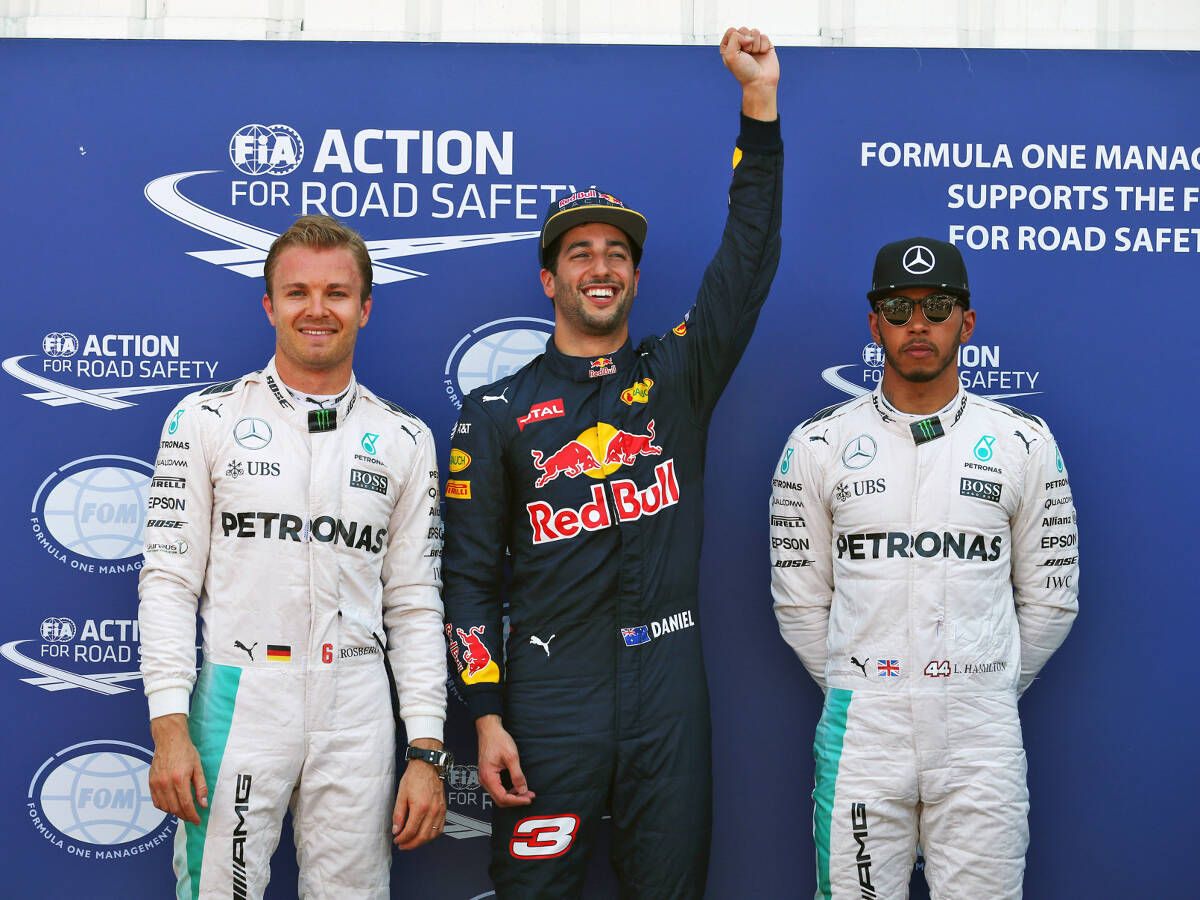 Foto zur News: Formel 1 Monaco 2016: Pole Ricciardo, Probleme Mercedes