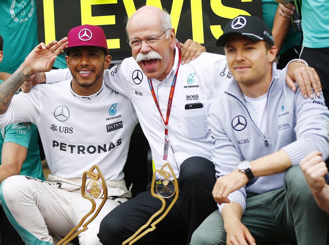 Foto zur News: Daimler-Boss Zetsche spricht von "Imbalance im Team"