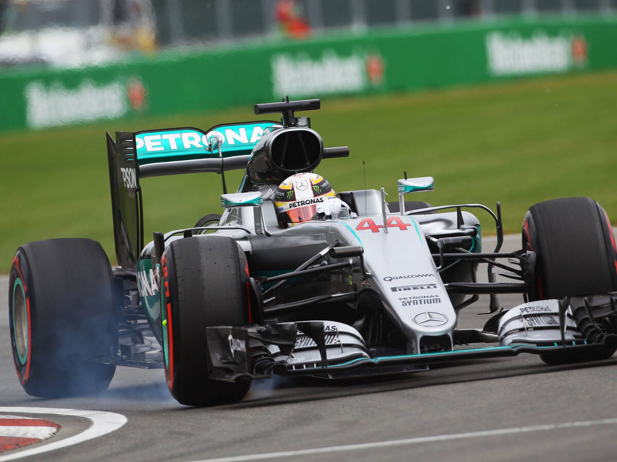 Foto zur News: Formel 1 Kanada 2016: Lewis Hamilton am Freitag bärenstark