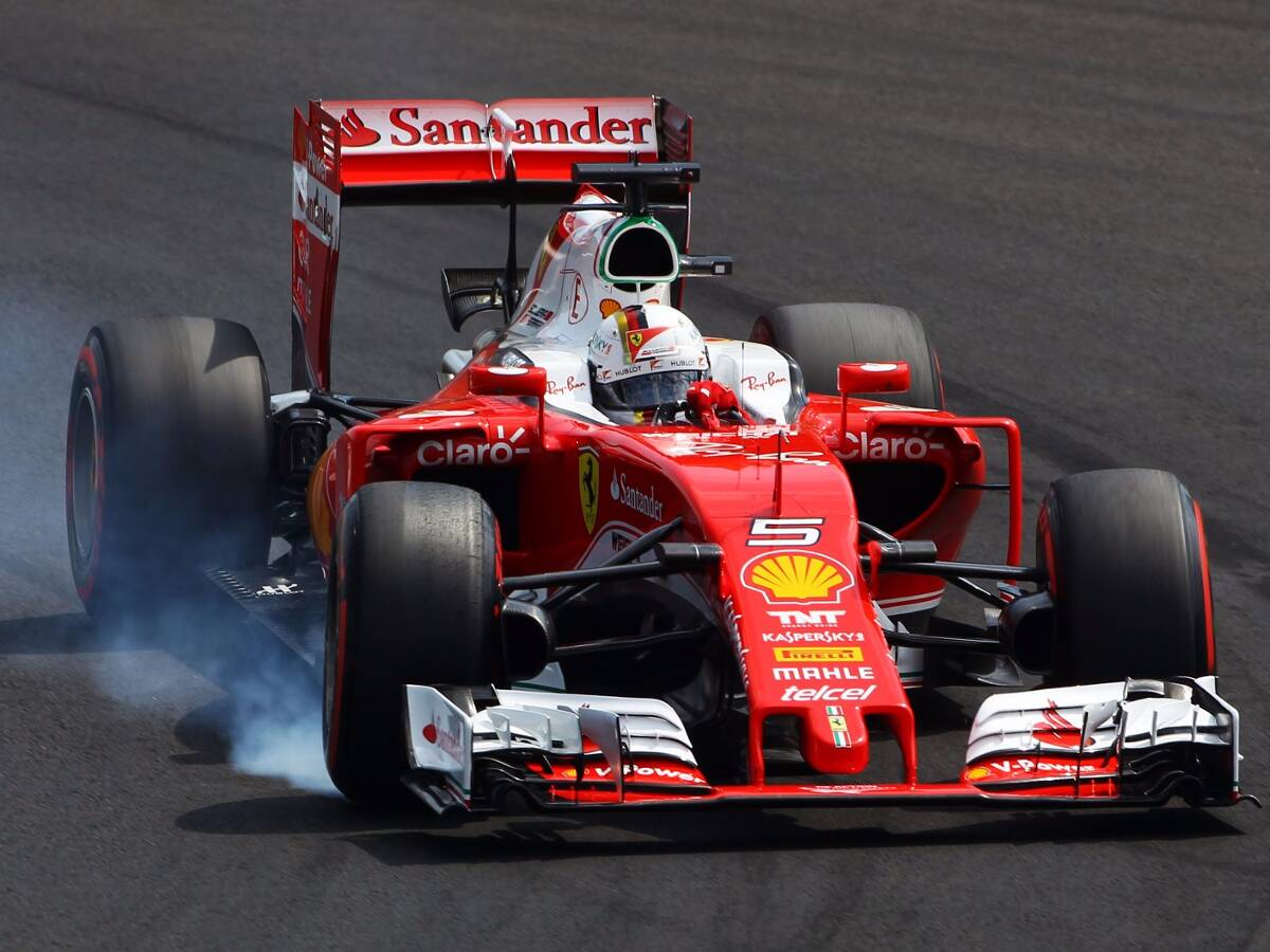 Foto zur News: Sebastian Vettel: Ungarn-Sieg ist 16 Meter weiter weg als 2015