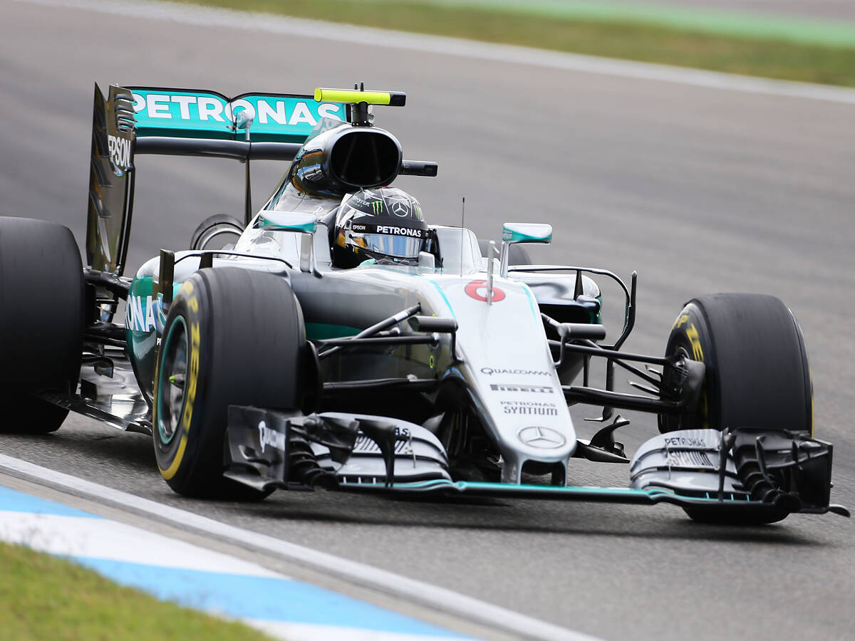 Foto zur News: Formel 1 Hockenheim 2016: Rosberg 0,3 vor Hamilton