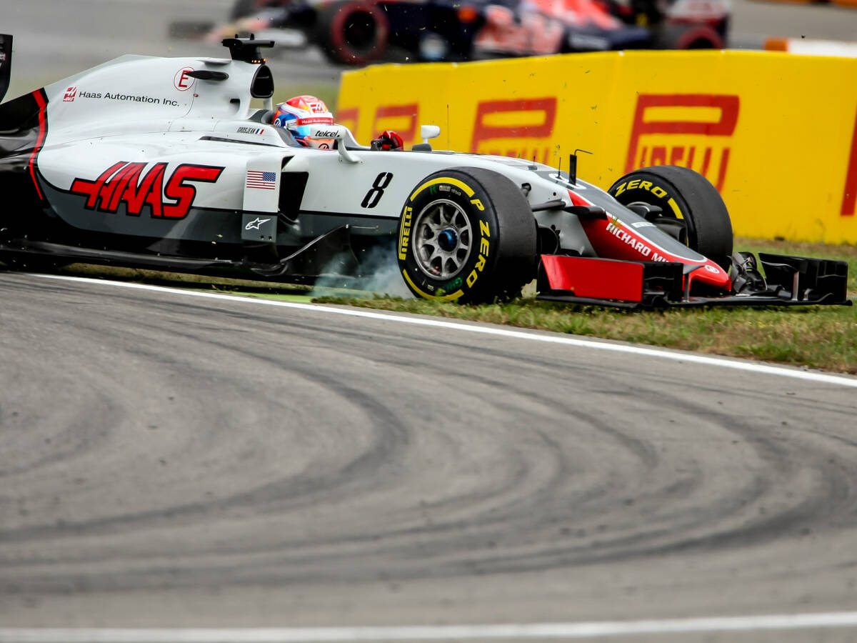 Foto zur News: Getriebewechsel: Grid-Strafe für Romain Grosjean nach FT3