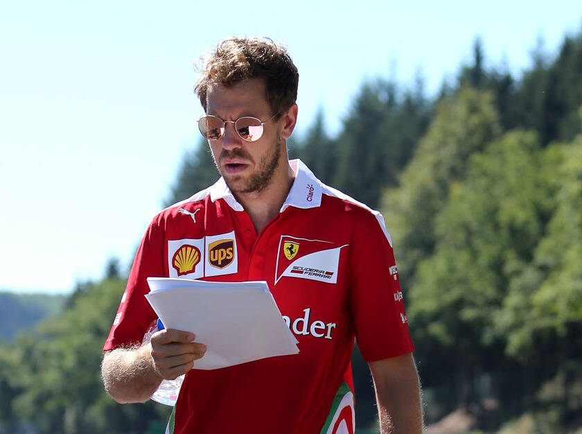 Foto zur News: Sebastian Vettel vor Spa: Kampf höchstens gegen Red Bull