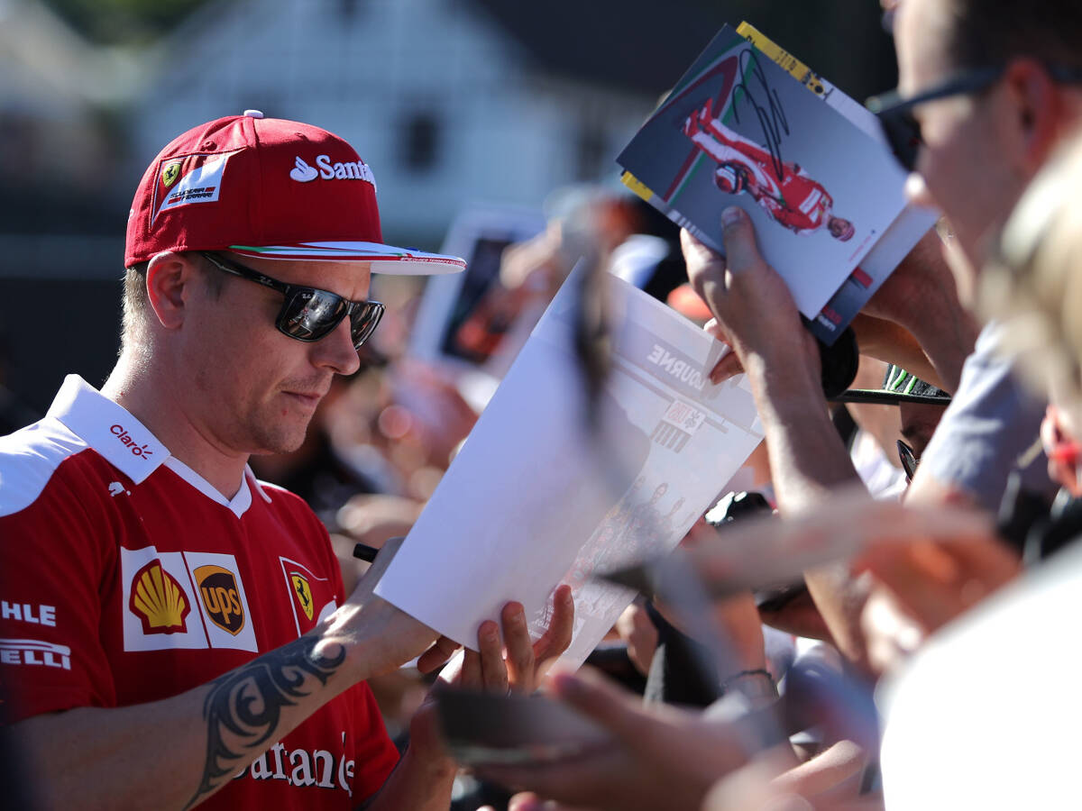 Foto zur News: Lieblingsstrecke Spa: Kimi Räikkönen vorsichtig optimistisch