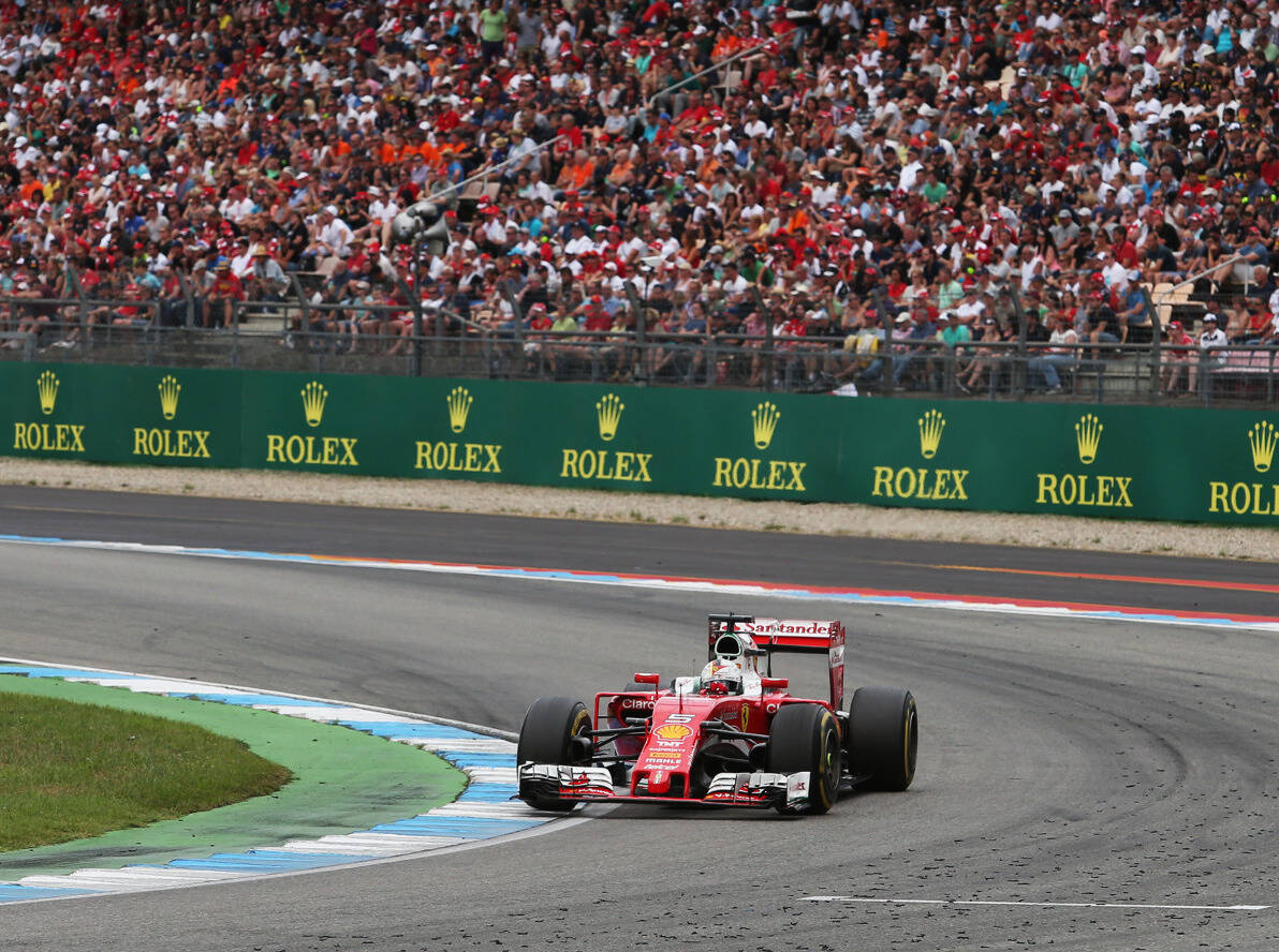 Foto zur News: Vettels letzte Runde in Hockenheim: "Darf nicht passieren"
