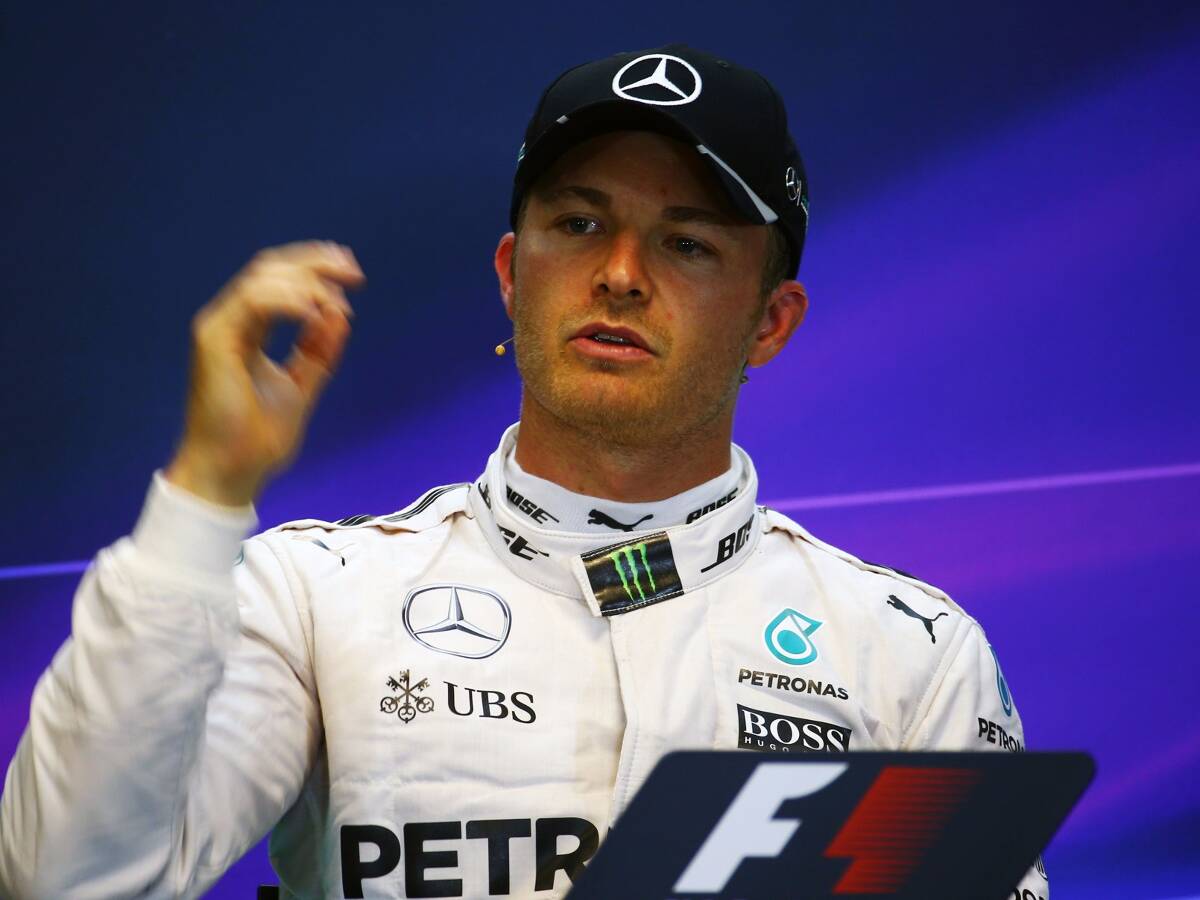 Foto zur News: "Schwieriges Wochenende": Rosberg rettet die Pole-Position