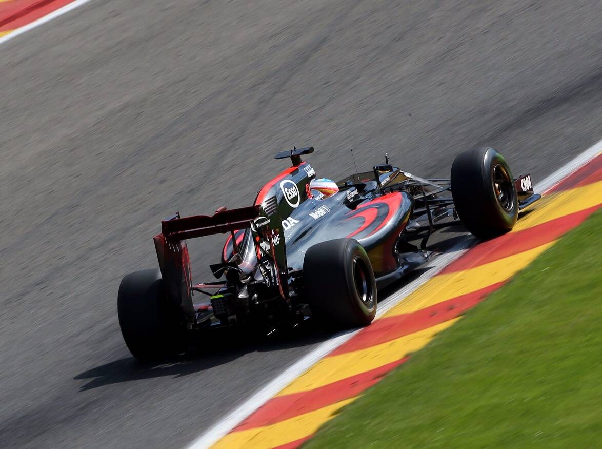 Foto zur News: McLaren: Nur Jenson Button feiert das Honda-Update