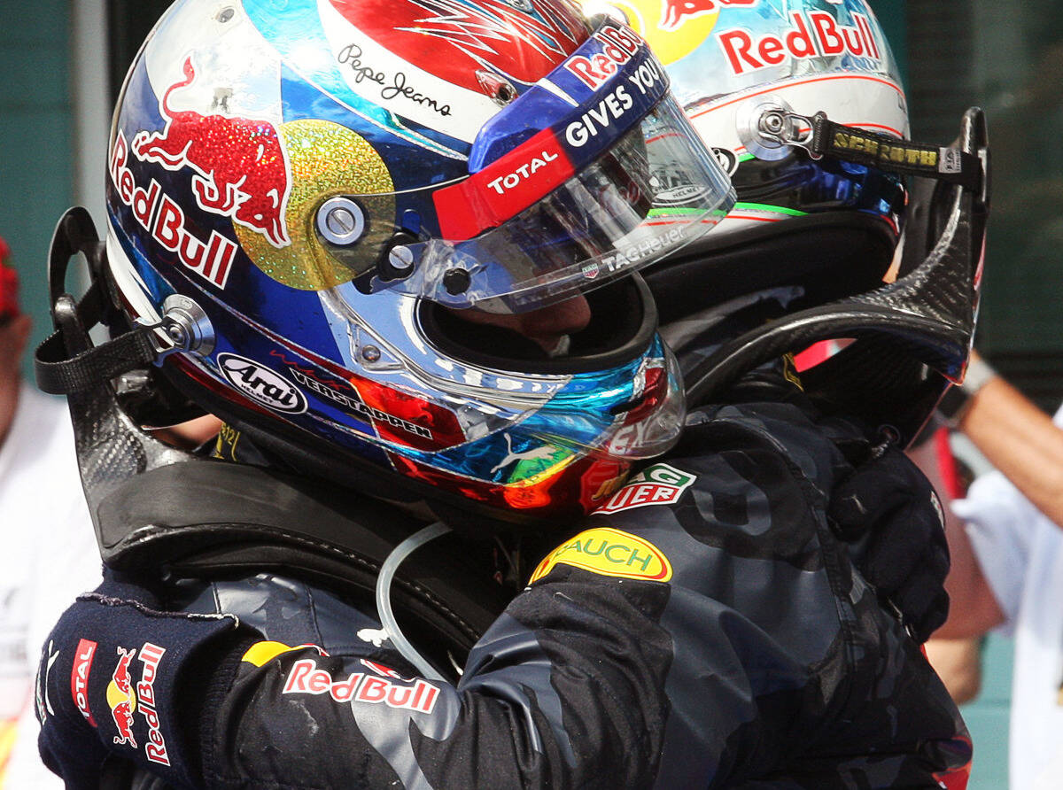 Foto zur News: Daniel Ricciardo: Verstappen hat mir in den Hintern getreten