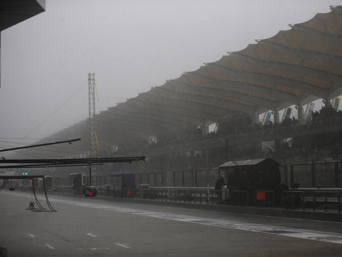 Foto zur News: Formel-1-Wetter am Samstag: Der Regen droht...