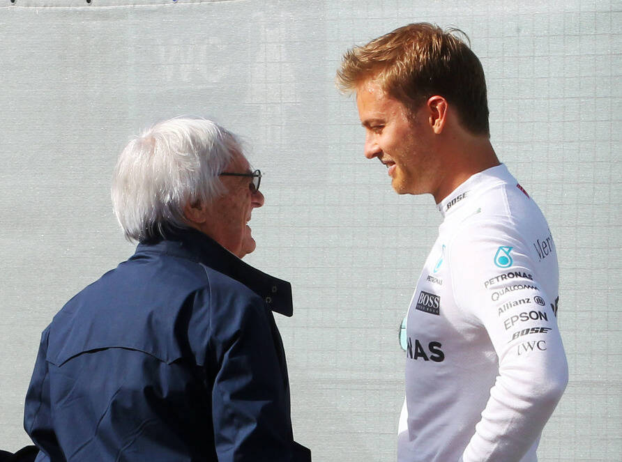 Foto zur News: Bernie Ecclestone: Rosberg wäre ein schlechter Weltmeister