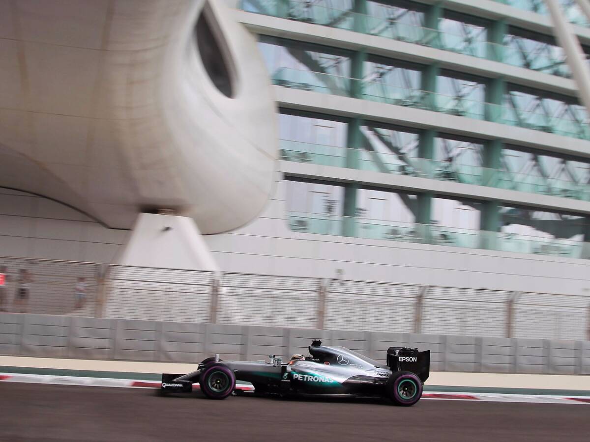 Foto zur News: Formel 1 Abu Dhabi 2016: Hamilton knapp vor Rosberg