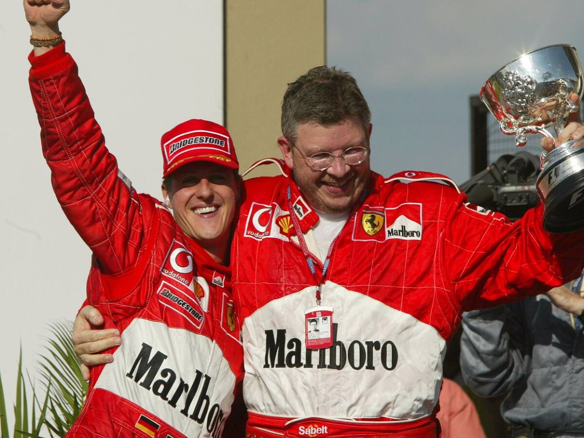 Foto zur News: Brawn über Schumacher: "Eine wundervolle Persönlichkeit"