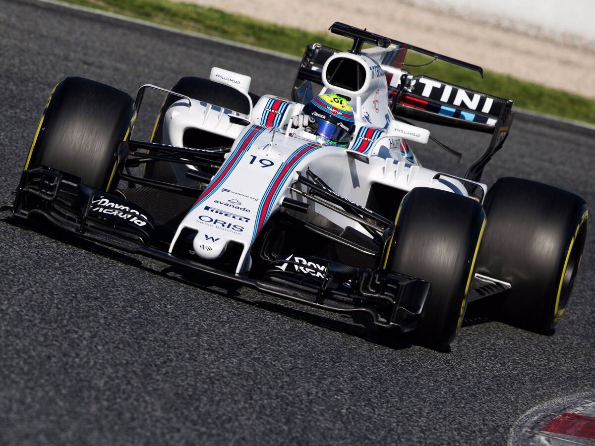 Foto zur News: Williams: Dauerläufer Felipe Massa sprintet an die Spitze