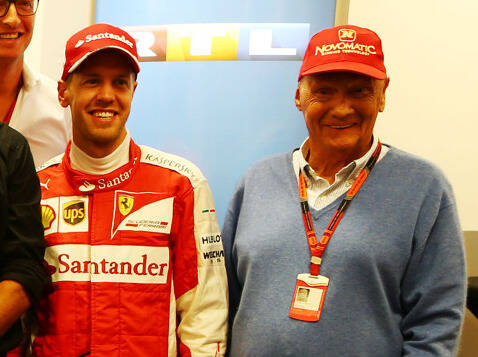 Foto zur News: Mercedes-Boss Lauda: Sebastian Vettel "gar nicht unser Plan"