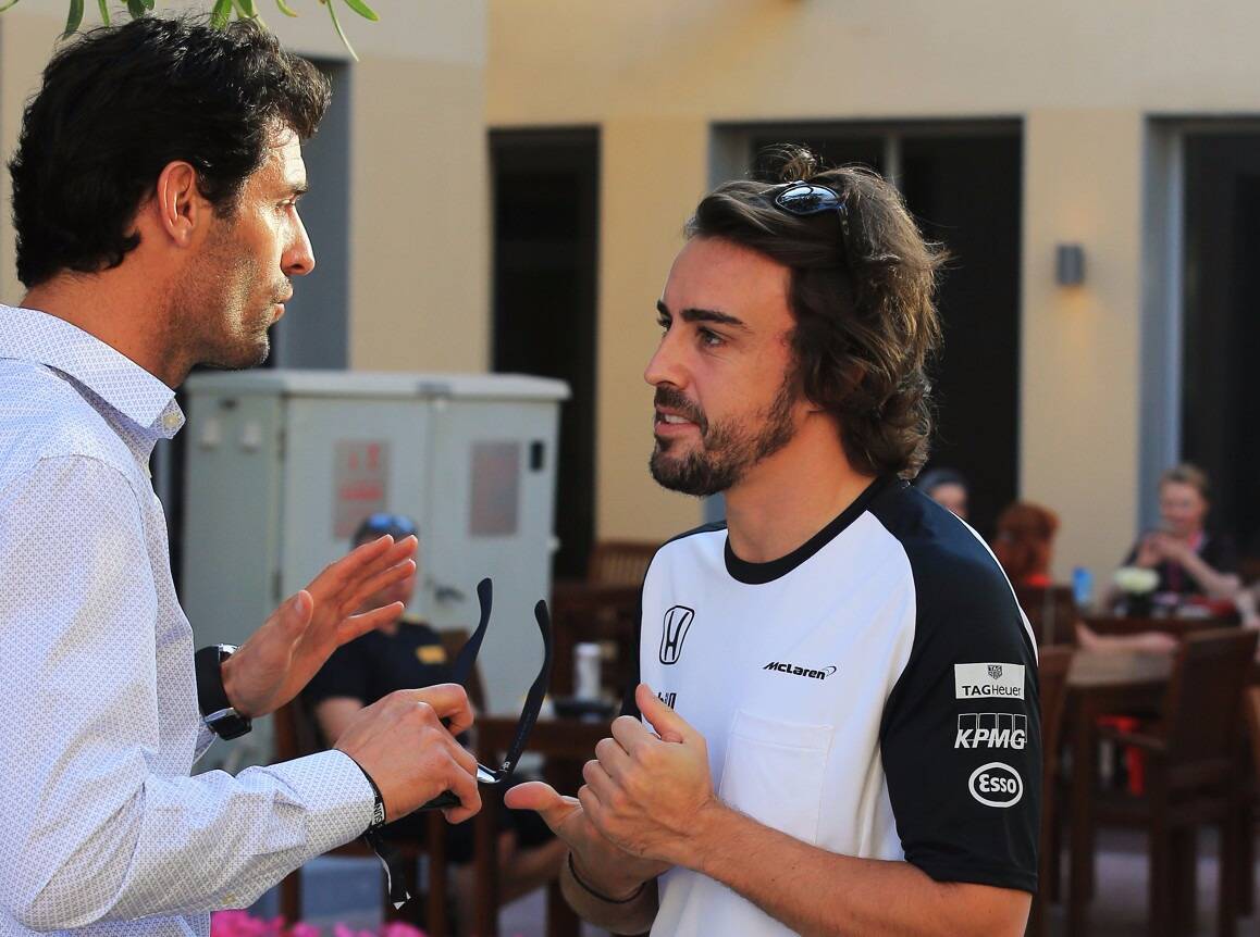 Foto zur News: Mark Webber: Vielleicht haut Fernando schon vorher ab...