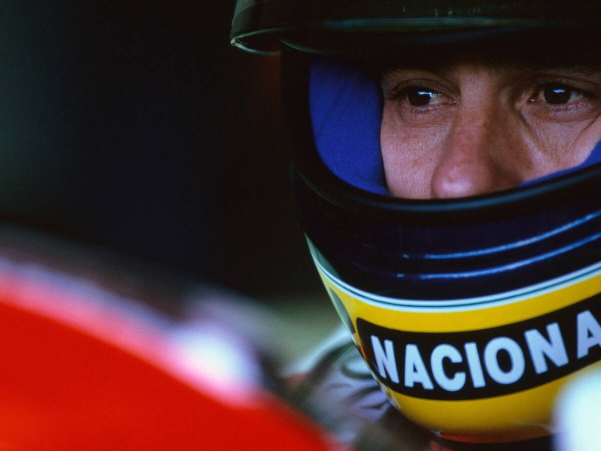 Foto zur News: Alonsos Vorbild: Der Tag, als Ayrton Senna ein IndyCar testete