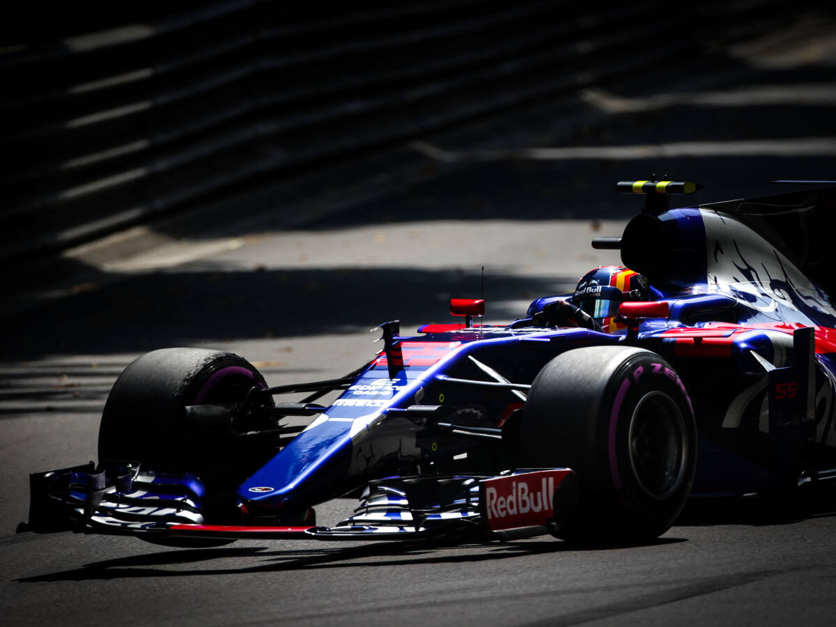 Foto zur News: Dritte Reihe für Toro Rosso: Sainz fährt "beste" Monaco-Runde