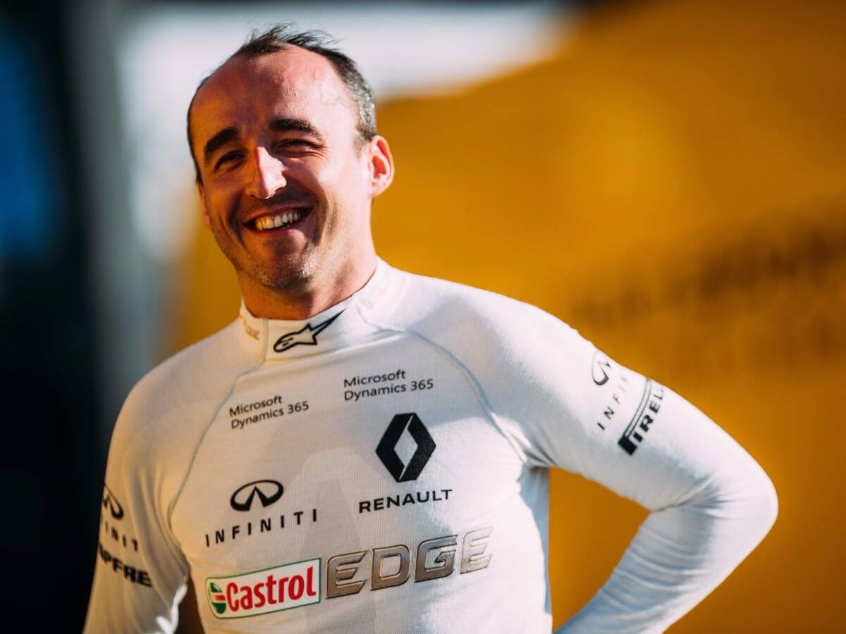 Foto zur News: So emotional erlebte Robert Kubica sein Formel-1-Comeback