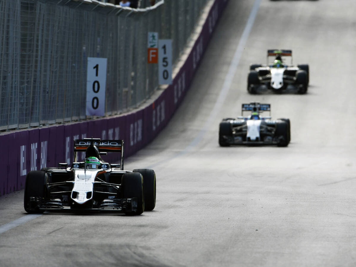 Foto zur News: Ferrari #AND# Mercedes: Keine Windschatten-Spielchen in Baku