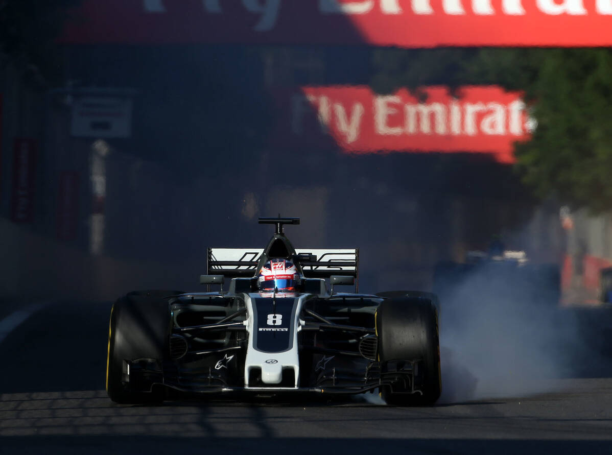 Foto zur News: Bremsopfer Grosjean: "No post-race comments were made"
