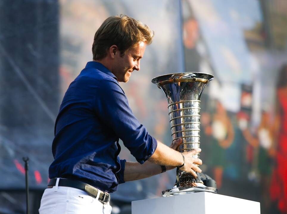 Foto zur News: Nico Rosberg gesteht: WM-Pokal war fünf Tage verschwunden