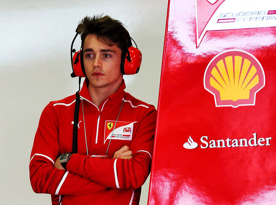 Foto zur News: Ferrari-Test für Leclerc: Lohn nach zwei Schicksalsschlägen
