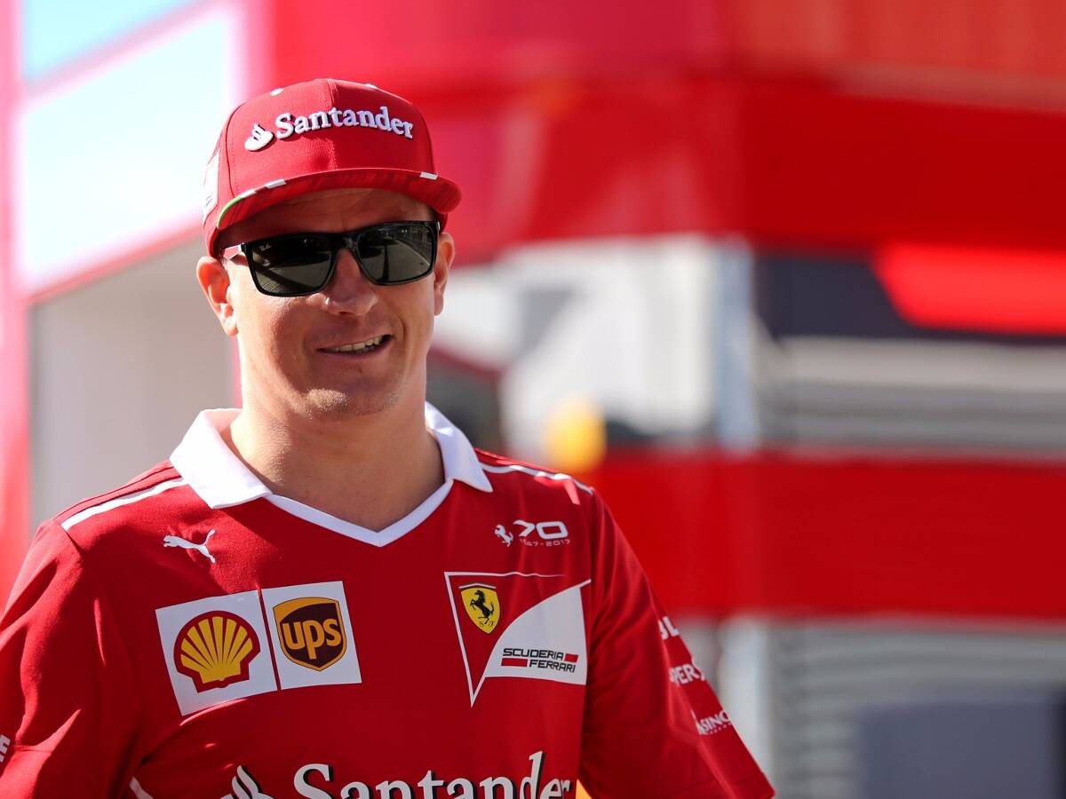 Foto zur News: Kimi Räikkönen "unbesorgt": "Ich habe den Speed"