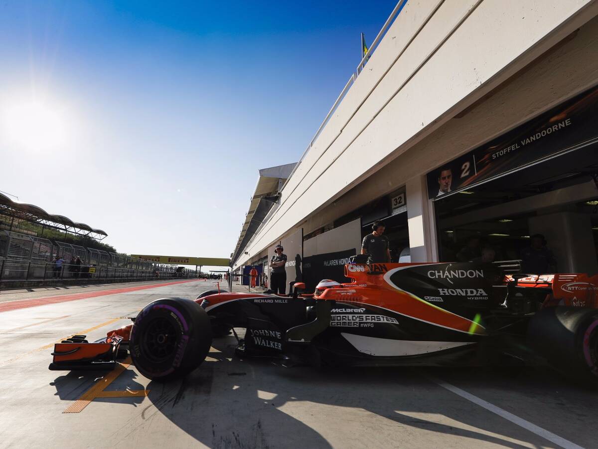 Foto zur News: Trotz Defekt: McLaren ermutigt über Fortschritte