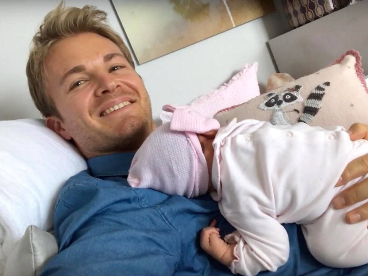Foto zur News: Alle gesund: Nico Rosberg zum zweiten Mal Vater