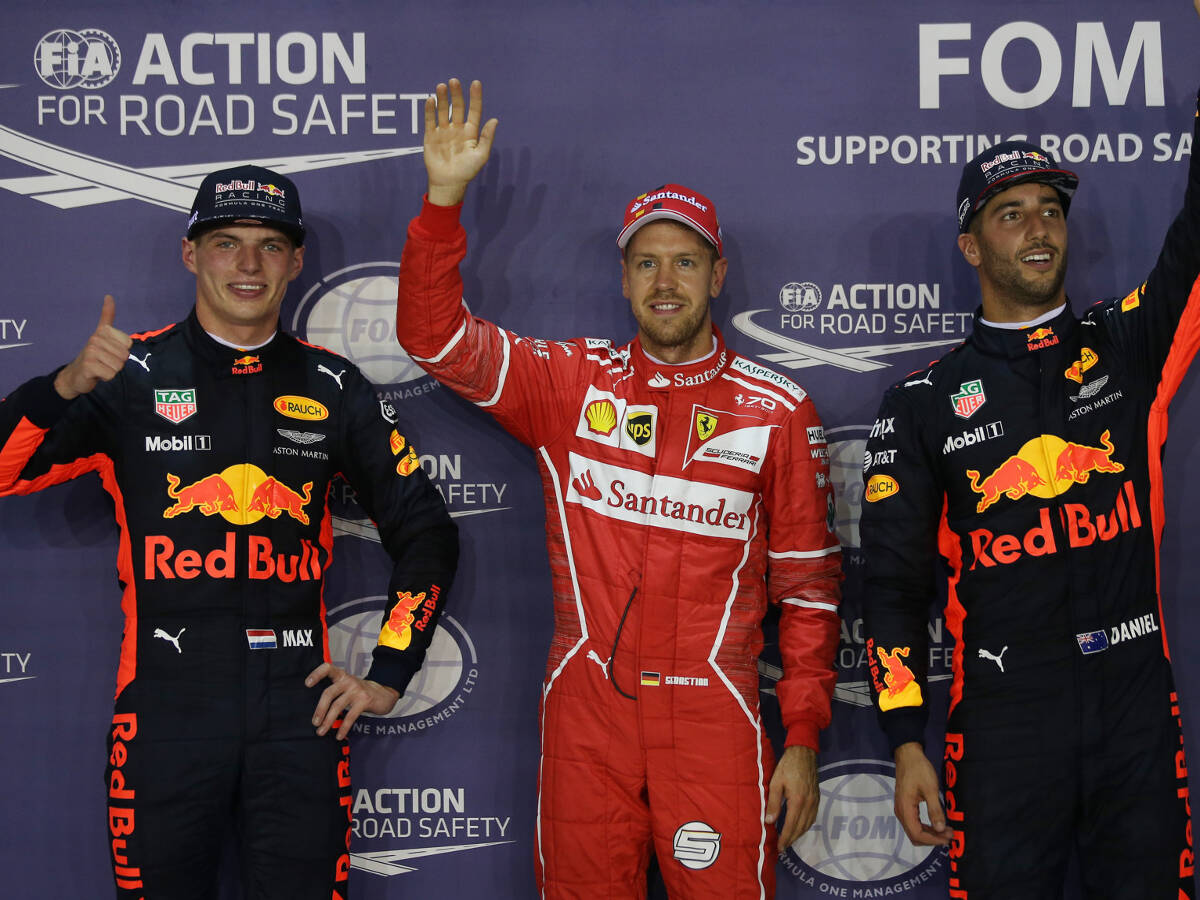 Foto zur News: Formel 1 Singapur 2017: Vettel auf Pole, Hamilton nur Fünfter!