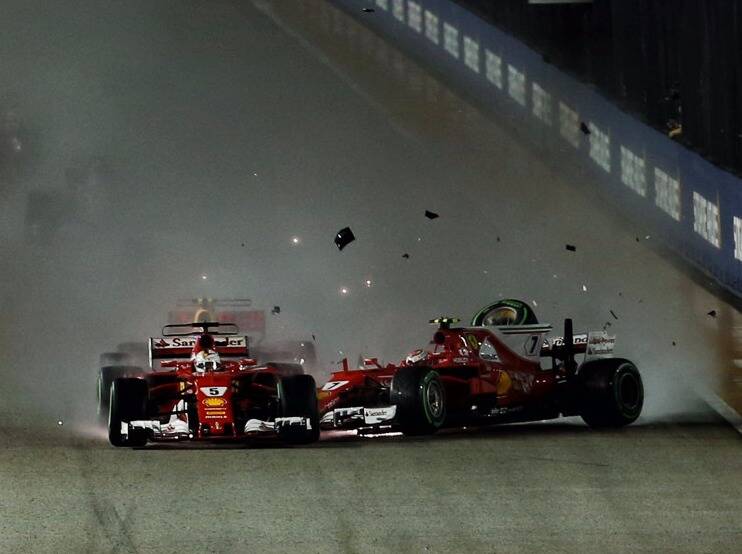 Foto zur News: Felipe Massa: "Zu aggressiver" Vettel hat Startcrash ausgelöst