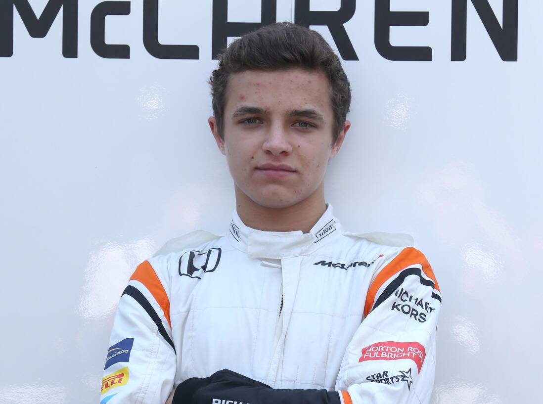Foto zur News: Youngster Lando Norris: Wohin 2018 mit dem McLaren-Junior?