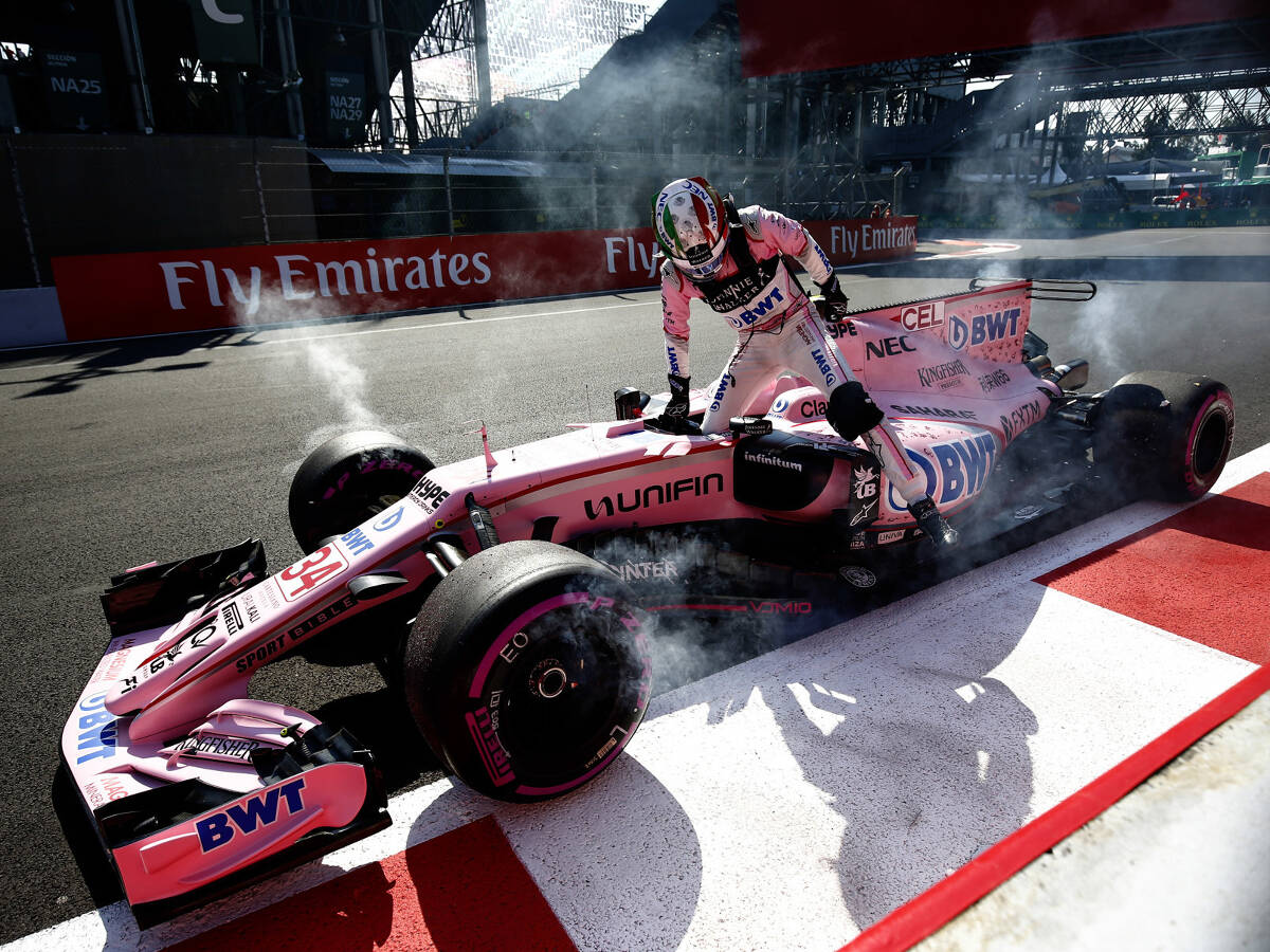 Foto zur News: Nach Crash: Force India verteidigt Testfahrer Alfonso Celis