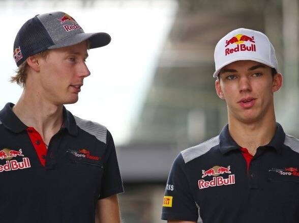 Foto zur News: Formel 1 2018: Toro Rosso bestätigt Gasly und Hartley