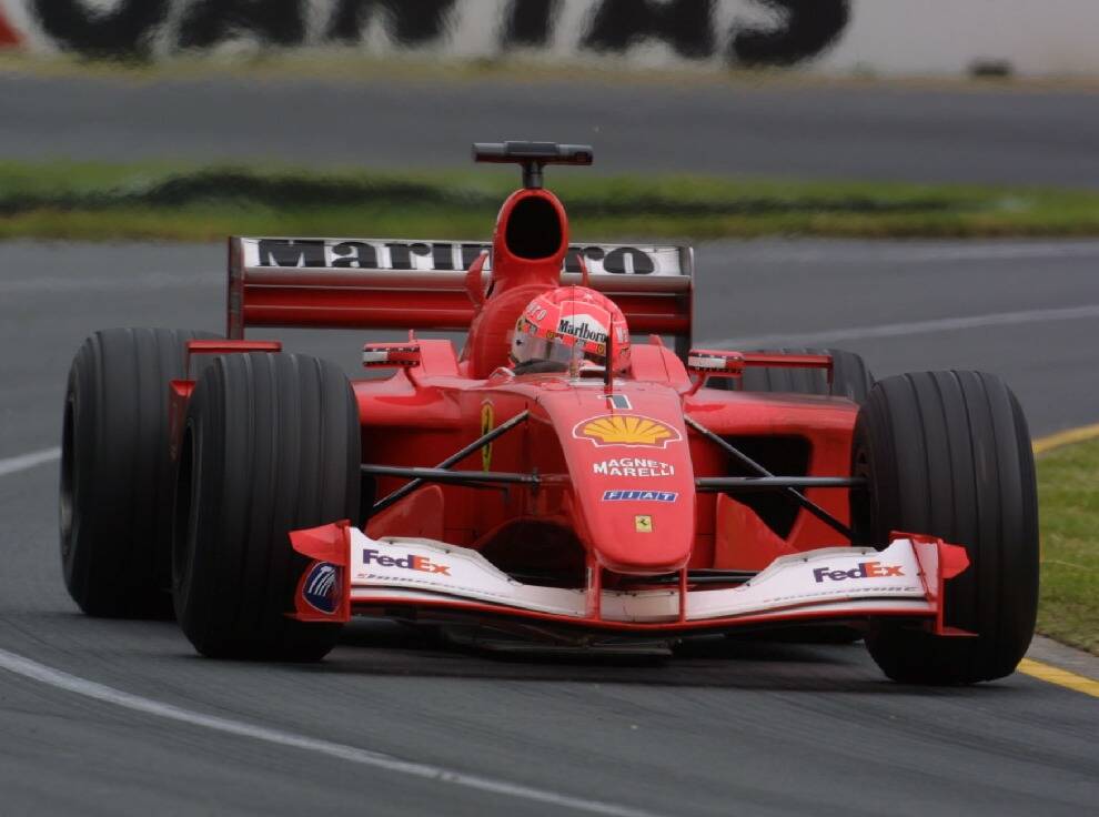 Foto zur News: Michael Schumachers Ferrari F2001 zu Rekordpreis versteigert