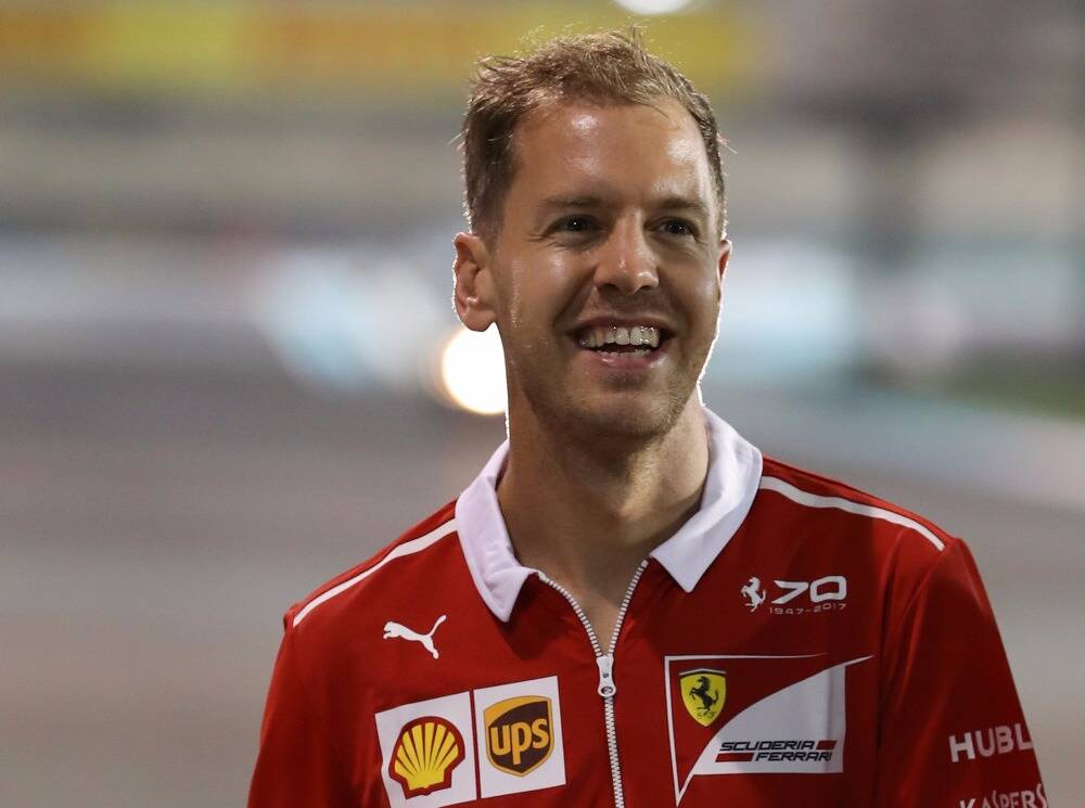 Foto zur News: Sebastian Vettel scherzt: 2018 wird "ein Spaziergang"