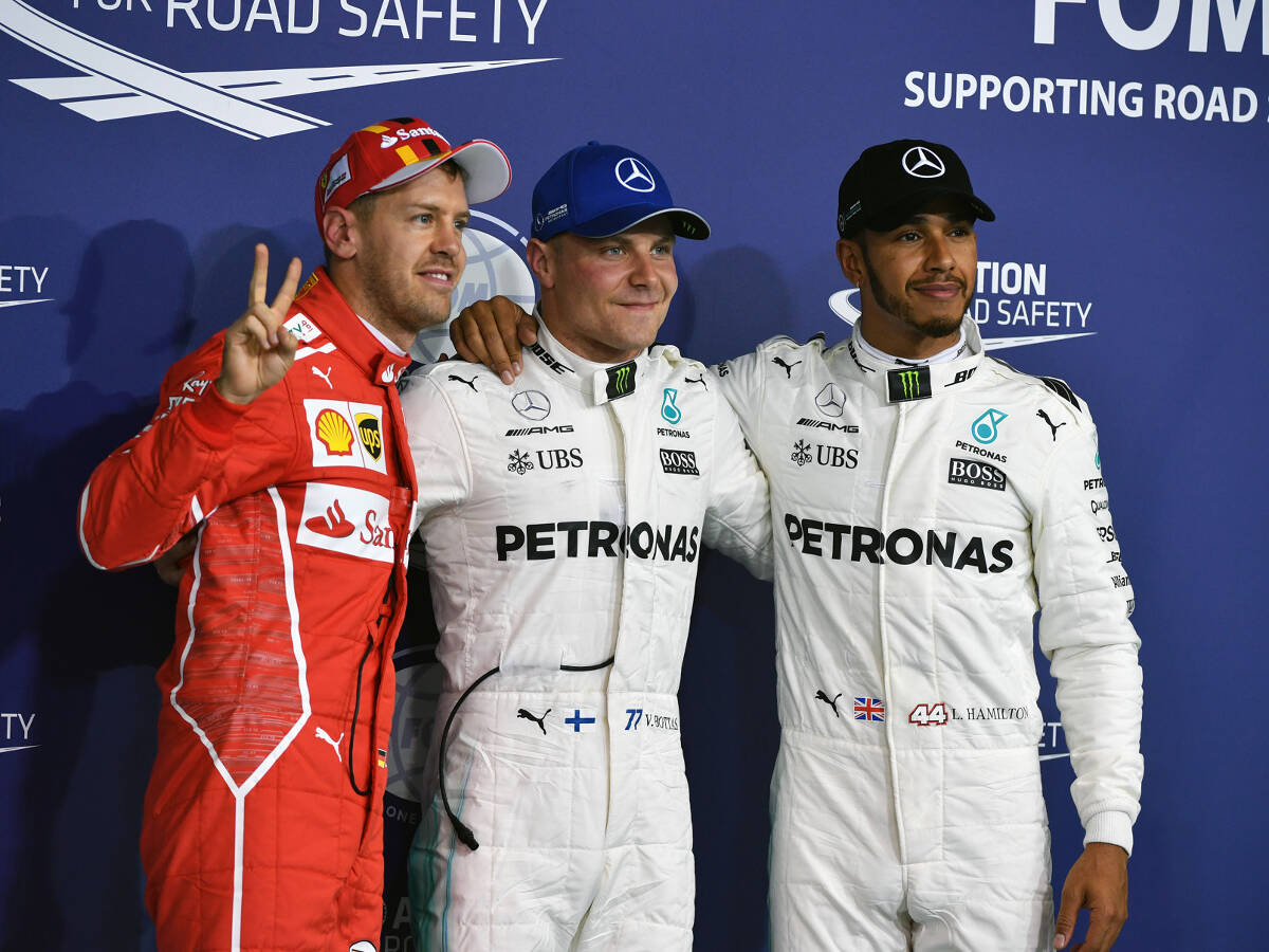 Foto zur News: Formel 1 Abu Dhabi 2017: Ferrari chancenlos, Bottas auf Pole!