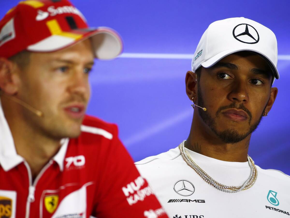 Foto zur News: Lewis Hamilton: "Vettel wird Fehler nicht noch einmal machen"