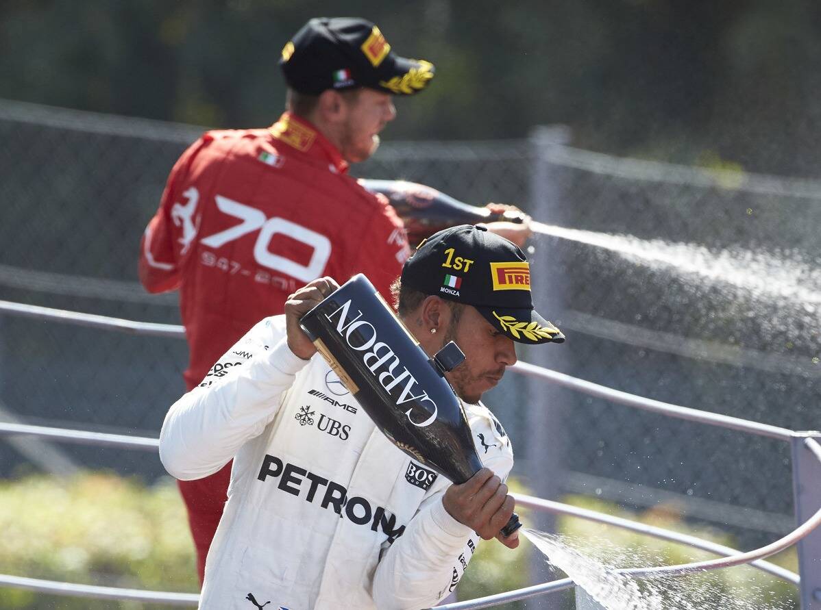 Foto zur News: Hamilton und Vettel: Auf den Spuren von Juan Manuel Fangio