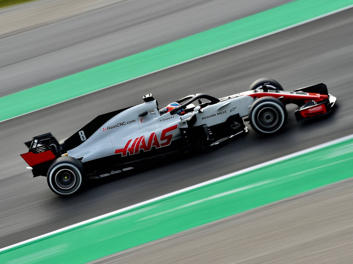 Foto zur News: Romain Grosjean: Testauftakt für Haas-Team "sehr positiv"