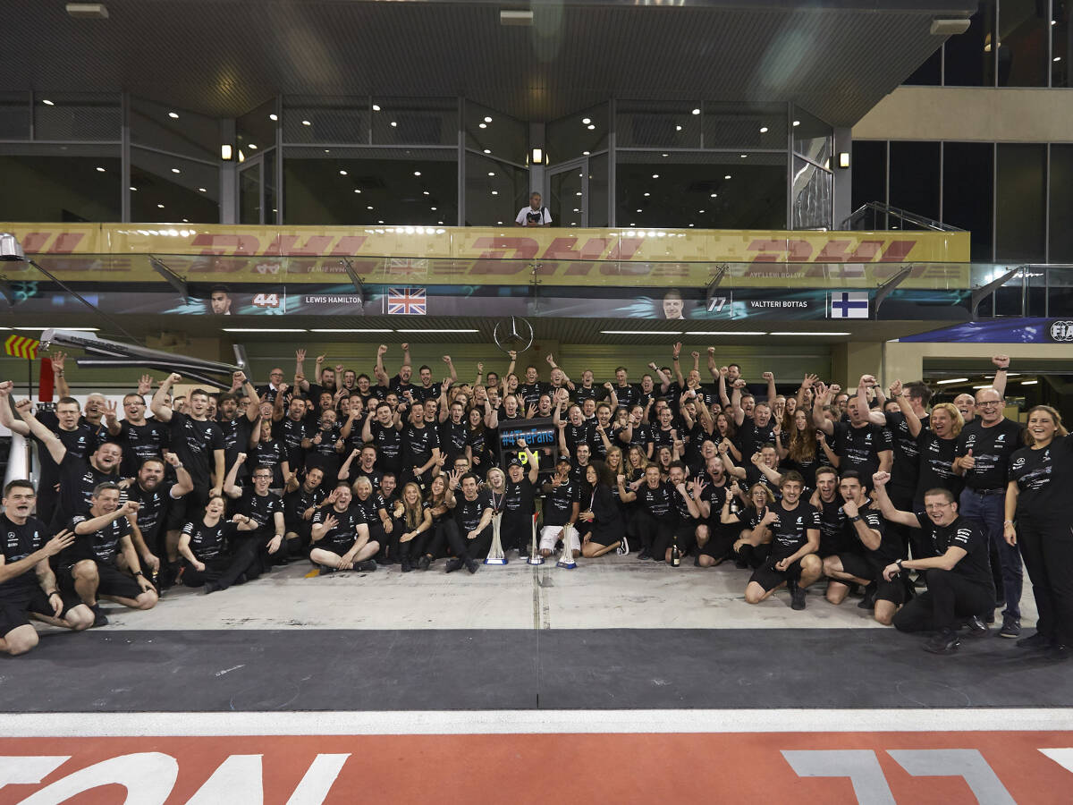 Foto zur News: Laureus-Award: Mercedes als Team des Jahres ausgezeichnet