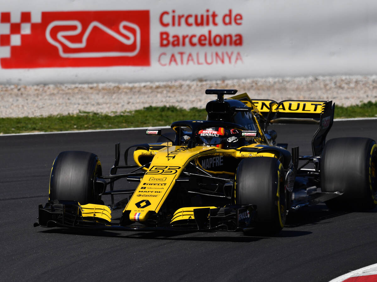 Foto zur News: Renault: Solider Testtag und Hoffnung bei Sainz