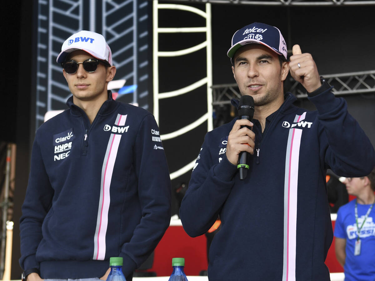 Foto zur News: Sergio Perez: Darum fühlt er sich als Sieger im Teamduell mit Esteban Ocon