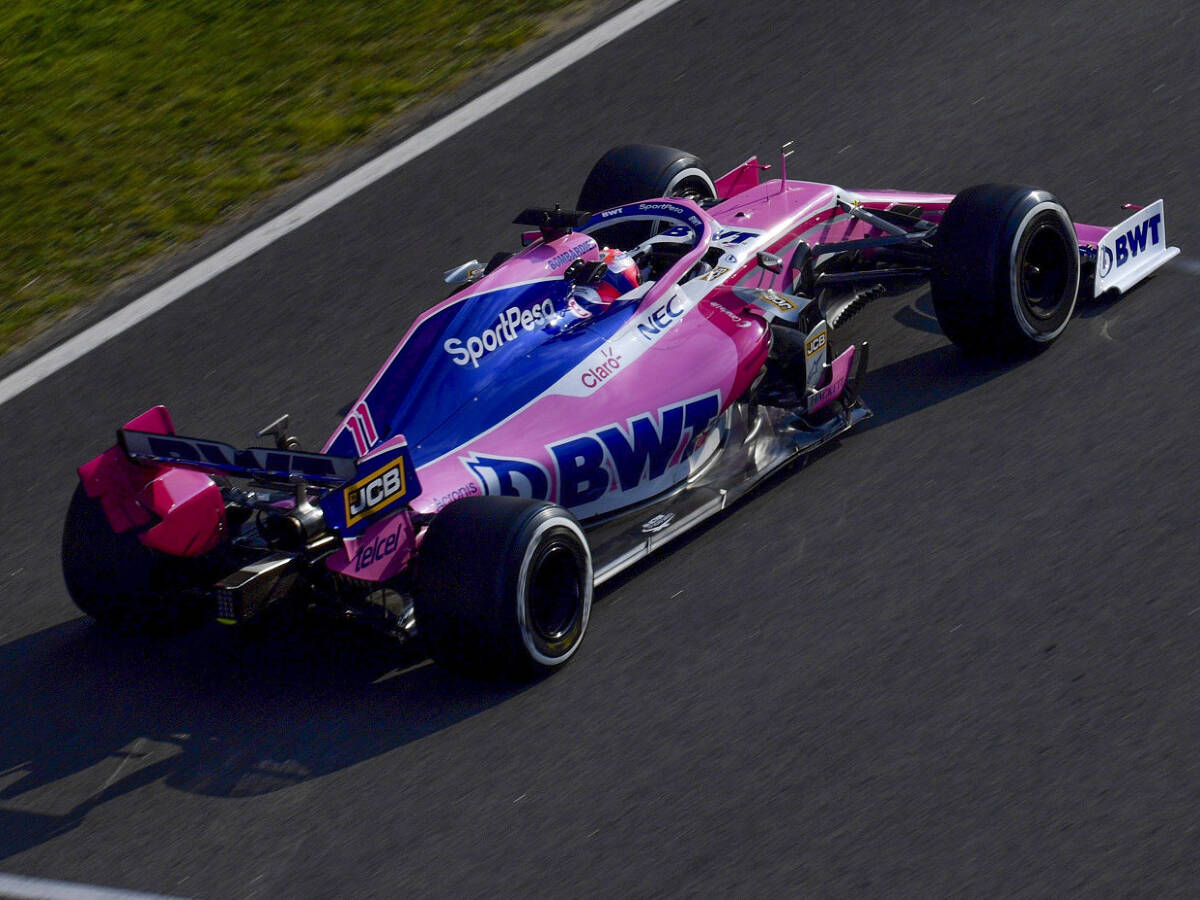 Foto zur News: Sergio Perez klagt: Racing Point fehlen Ersatzteile