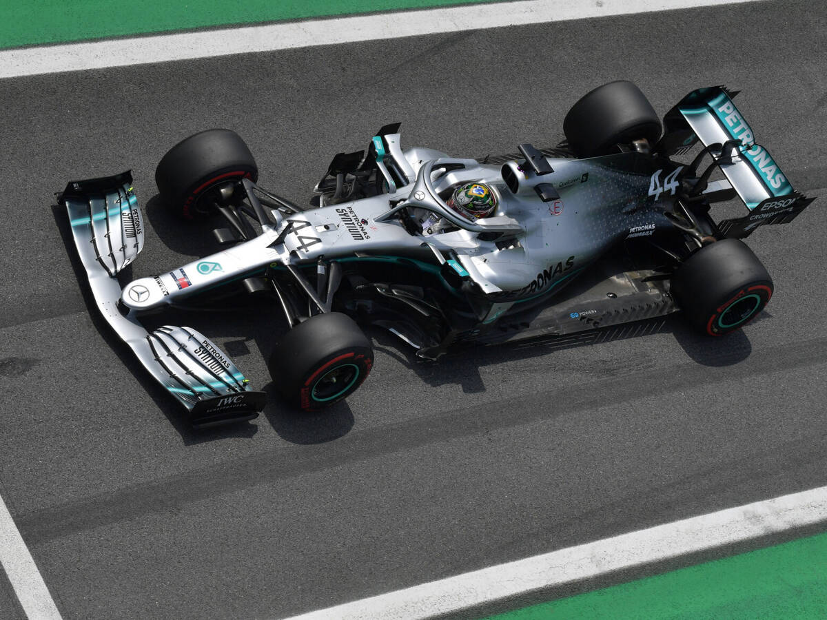 Foto zur News: "Ich komme rein": Mercedes gibt Lewis Hamilton keine Schuld
