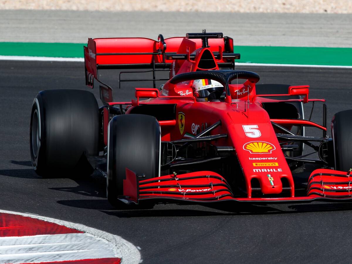 Foto zur News: Ferrari-Fahrer Vettel über Leclerc: "Das ist wie eine andere Klasse!"