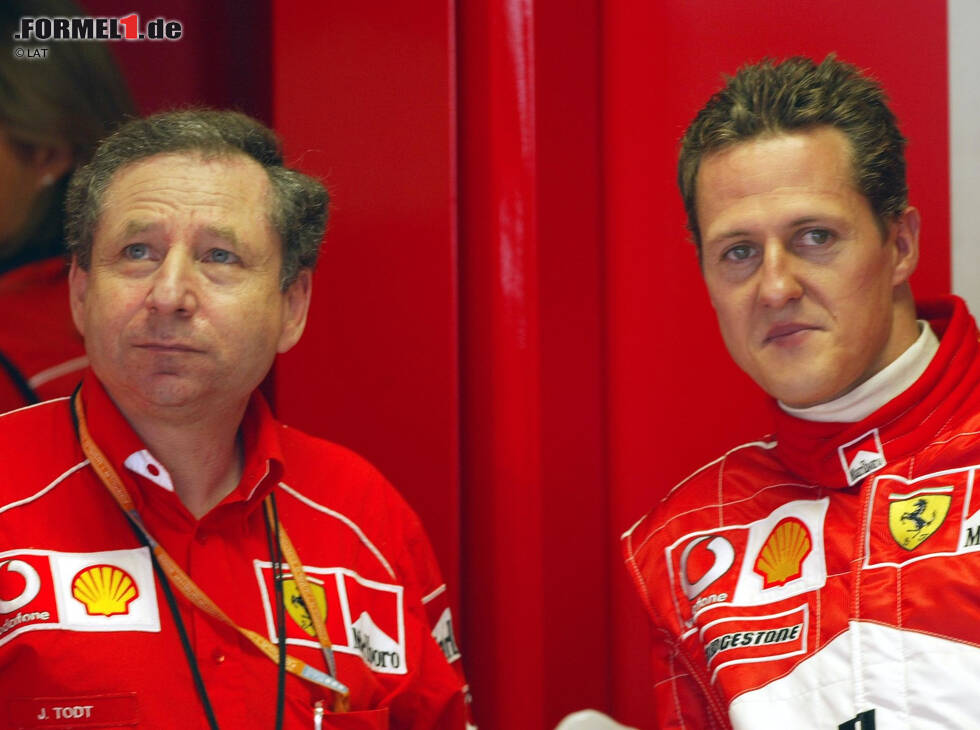 Foto zur News: Jean Todt und Michael Schumacher